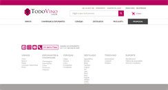 Desktop Screenshot of busca.todovino.com.br