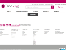 Tablet Screenshot of busca.todovino.com.br
